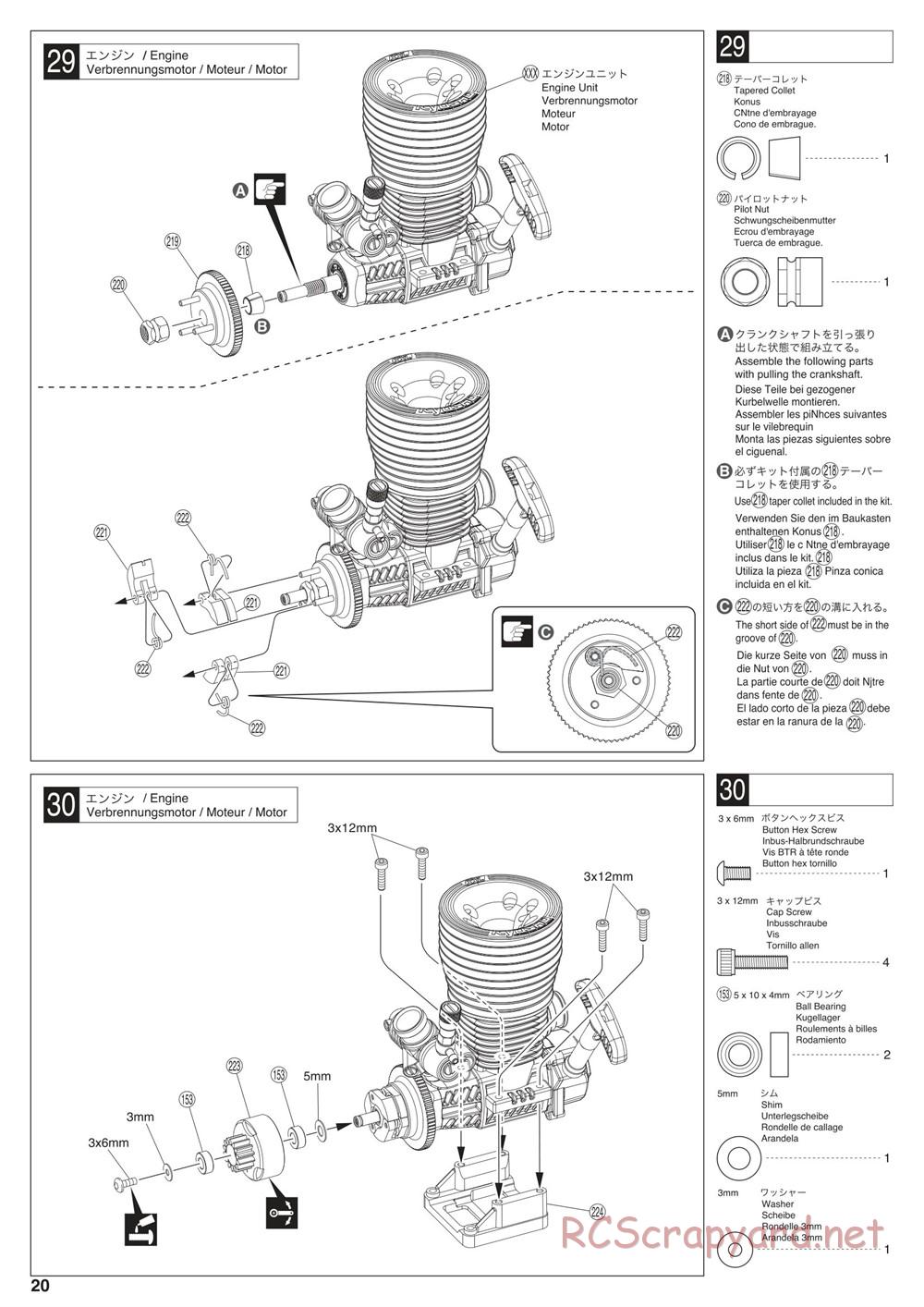 Kyosho - Scorpion XXL Nitro - Manual - Page 20