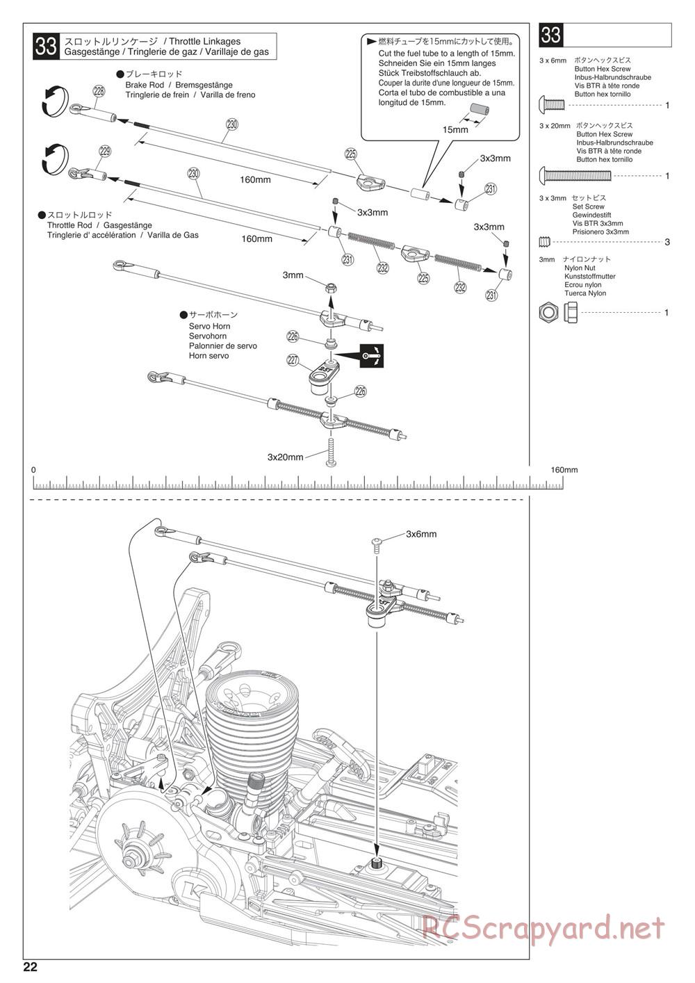 Kyosho - Scorpion XXL Nitro - Manual - Page 22