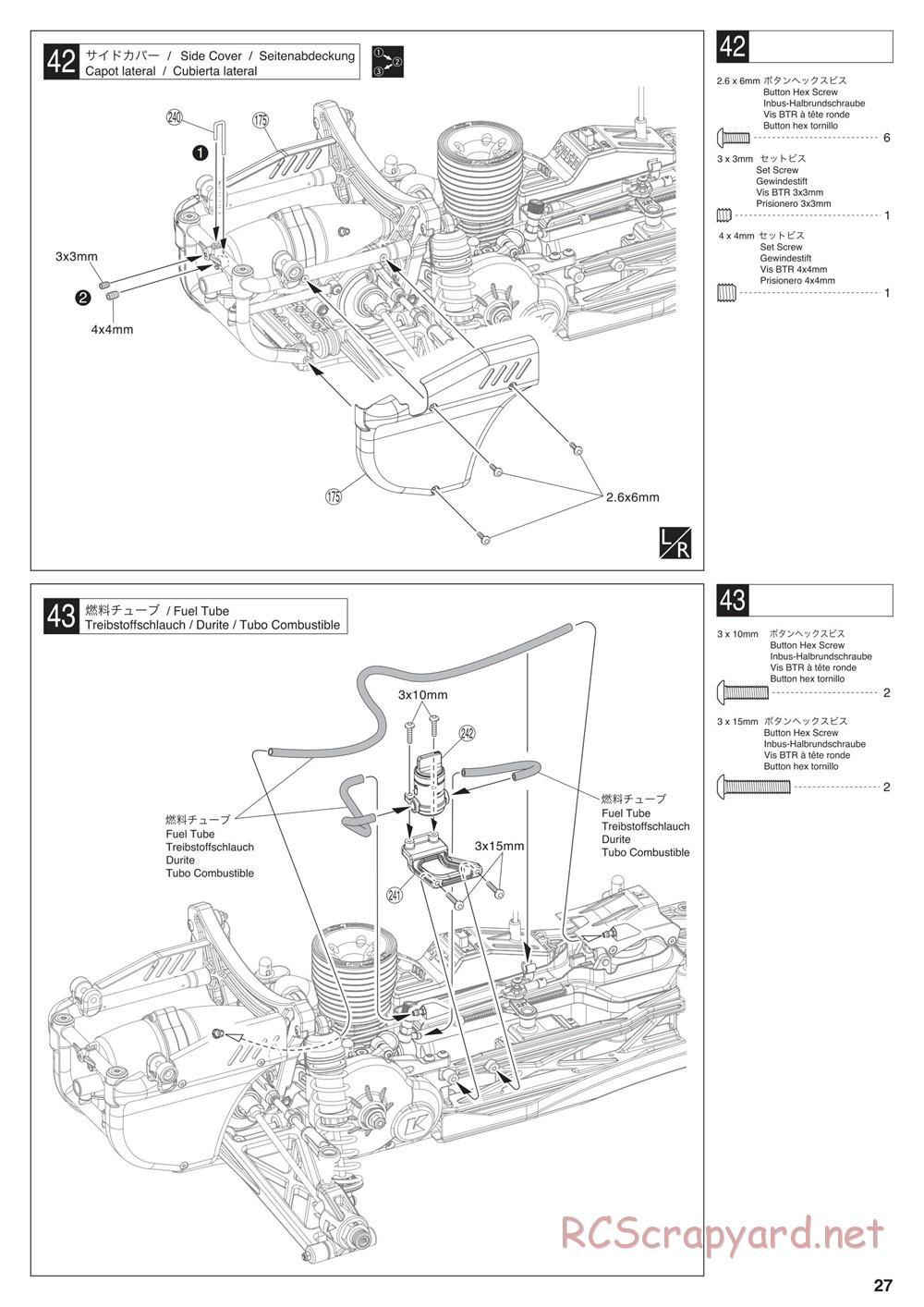 Kyosho - Scorpion XXL Nitro - Manual - Page 27