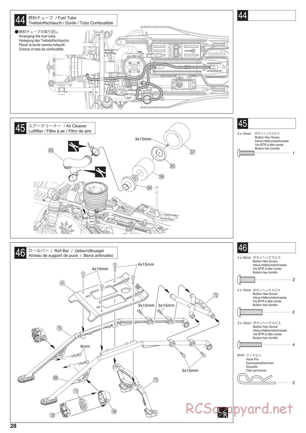 Kyosho - Scorpion XXL Nitro - Manual - Page 28