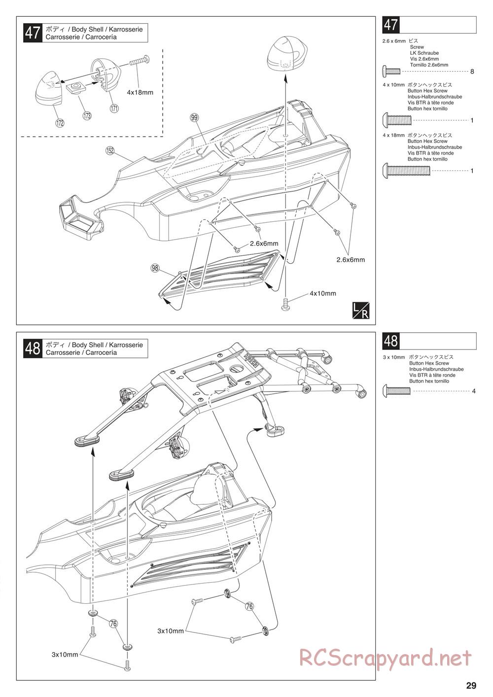 Kyosho - Scorpion XXL Nitro - Manual - Page 29