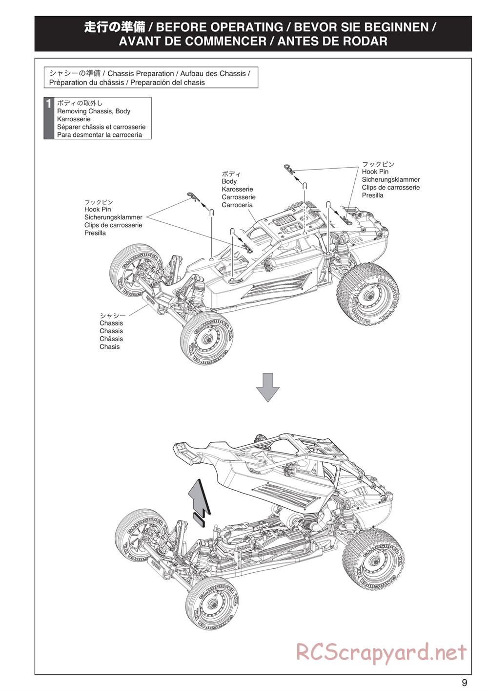 Kyosho - Scorpion XXL Nitro - Manual - Page 9