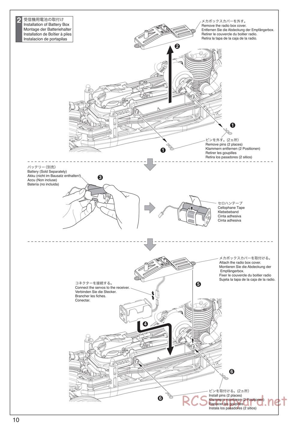 Kyosho - Scorpion XXL Nitro - Manual - Page 10