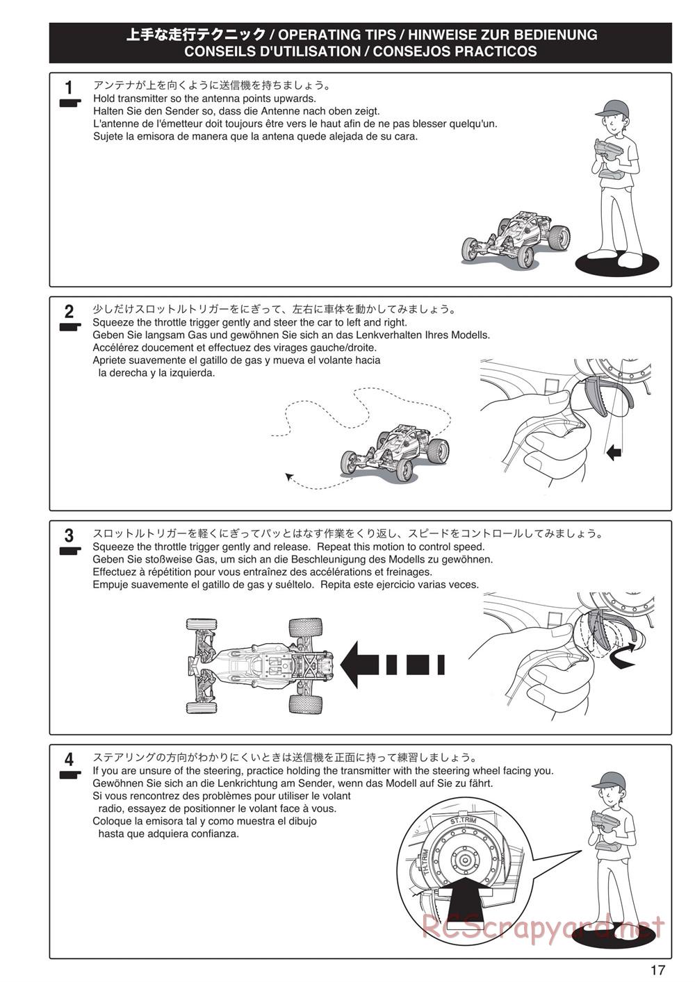 Kyosho - Scorpion XXL Nitro - Manual - Page 17