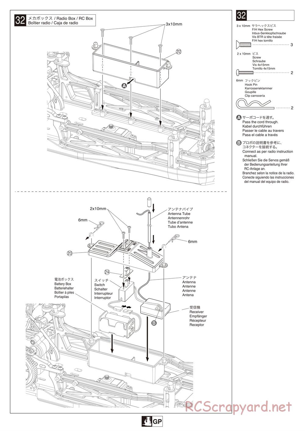 Kyosho - Scorpion B-XXL GP - Manual - Page 22