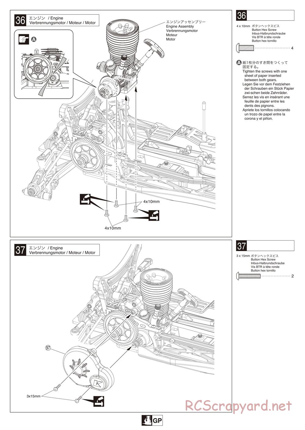 Kyosho - Scorpion B-XXL GP - Manual - Page 27