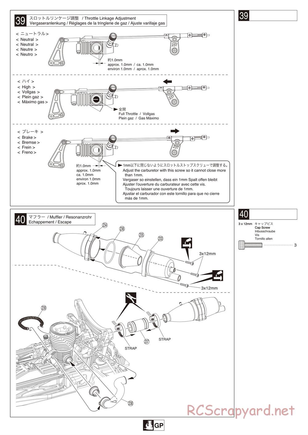 Kyosho - Scorpion B-XXL GP - Manual - Page 31