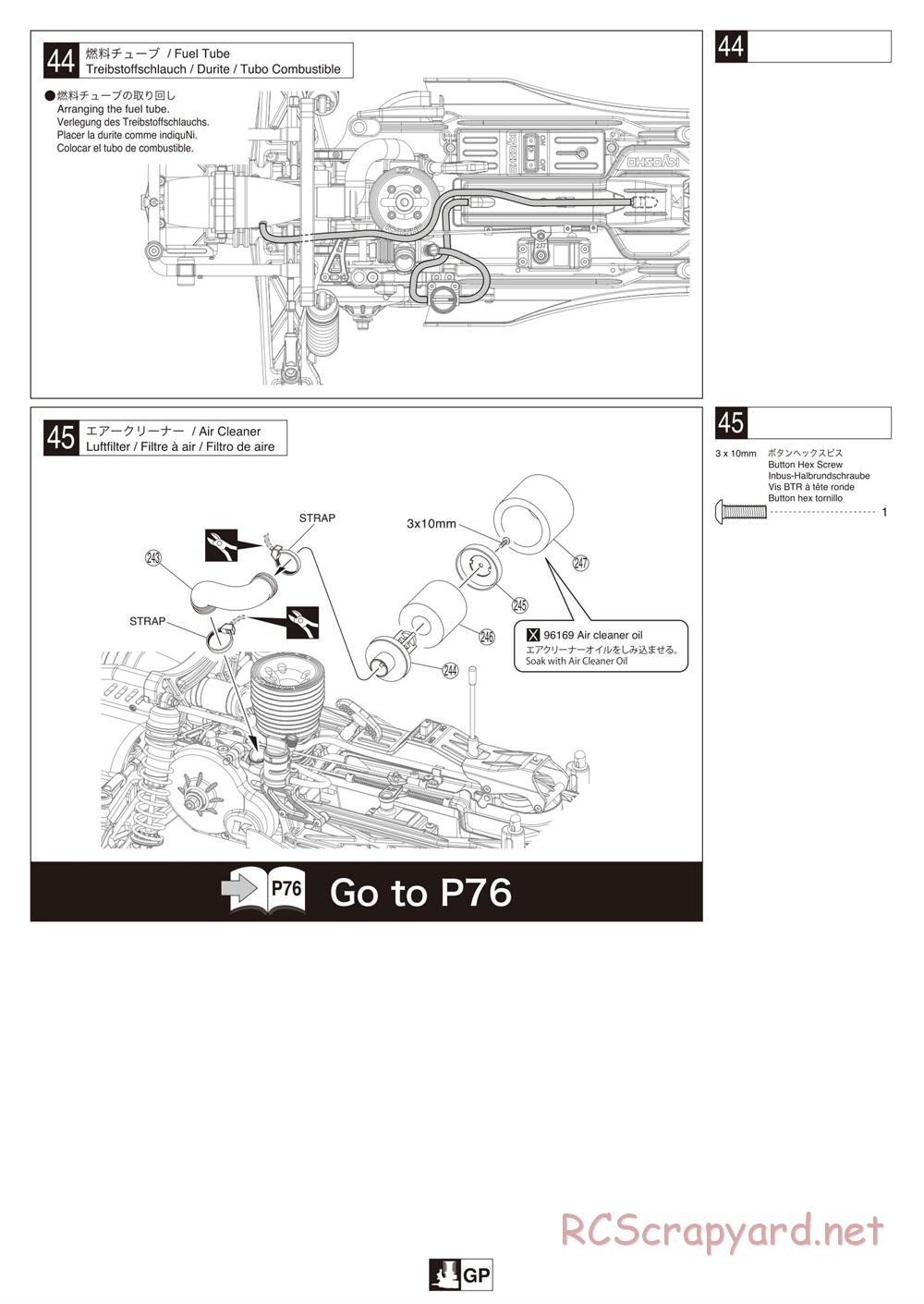 Kyosho - Scorpion B-XXL GP - Manual - Page 37