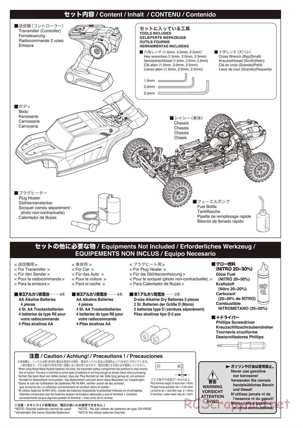 Kyosho - Scorpion B-XXL GP - Manual - Page 6