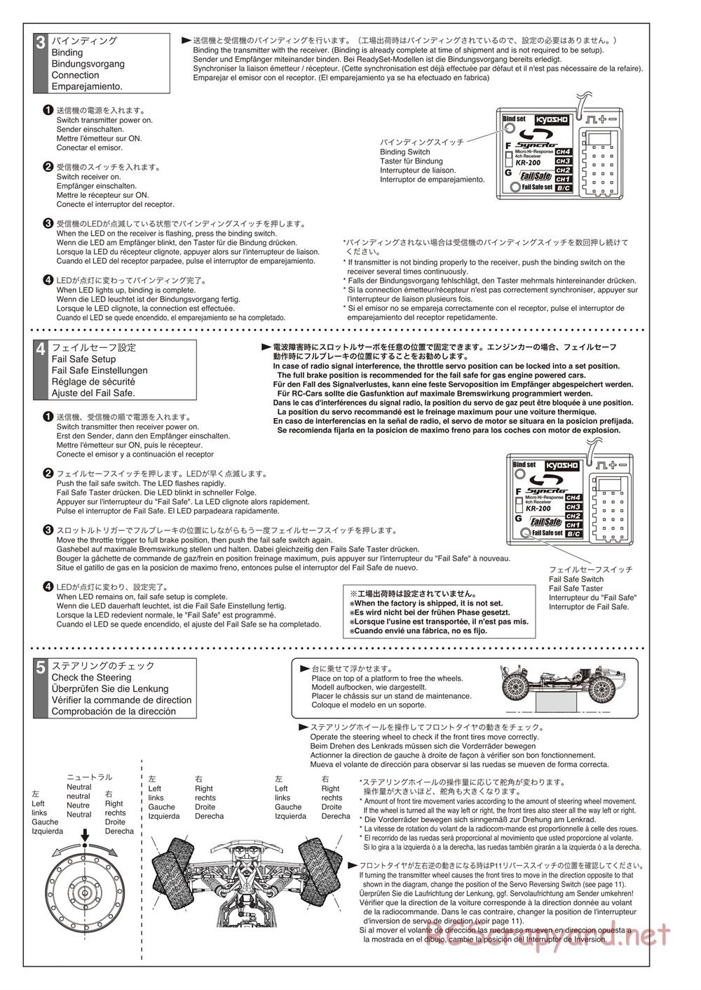 Kyosho - Scorpion B-XXL GP - Manual - Page 12