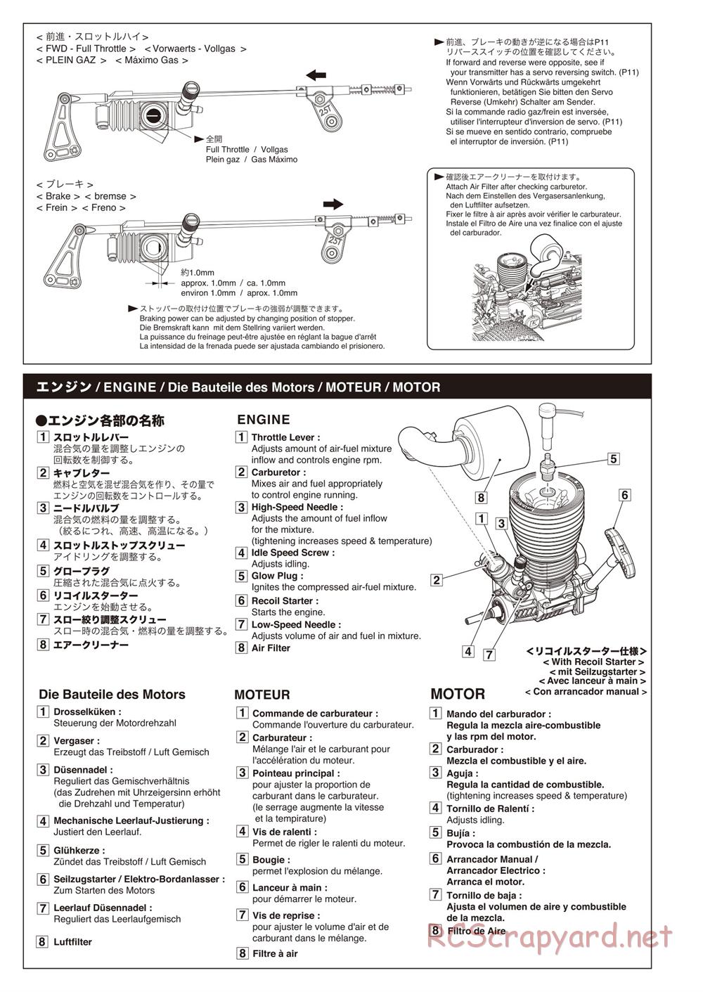 Kyosho - Scorpion B-XXL GP - Manual - Page 14