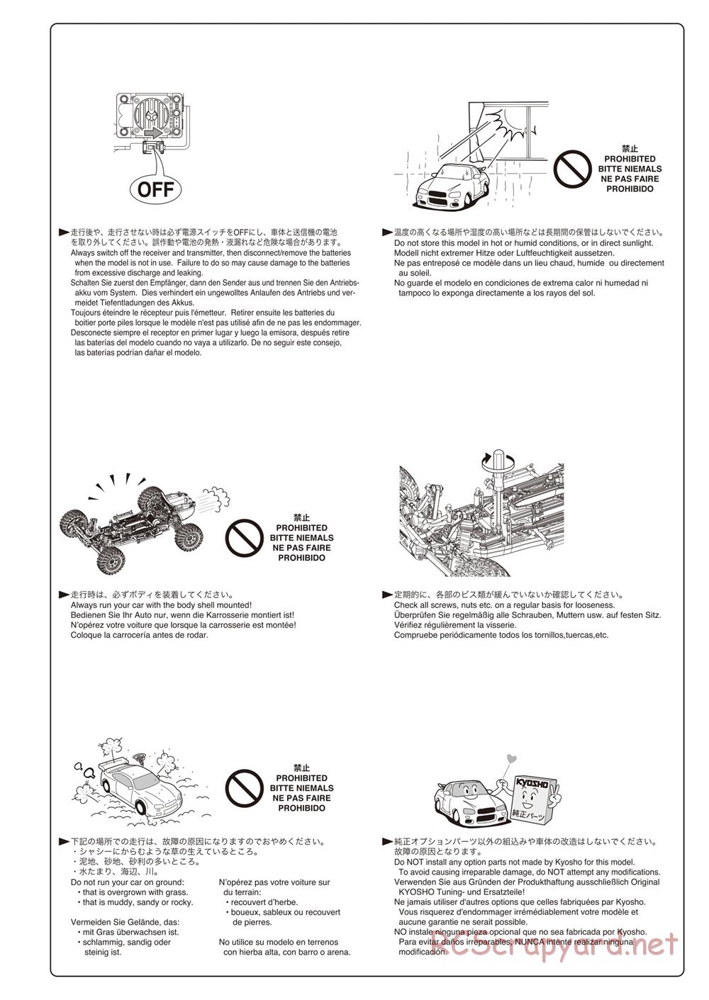 Kyosho - Scorpion B-XXL GP - Manual - Page 18