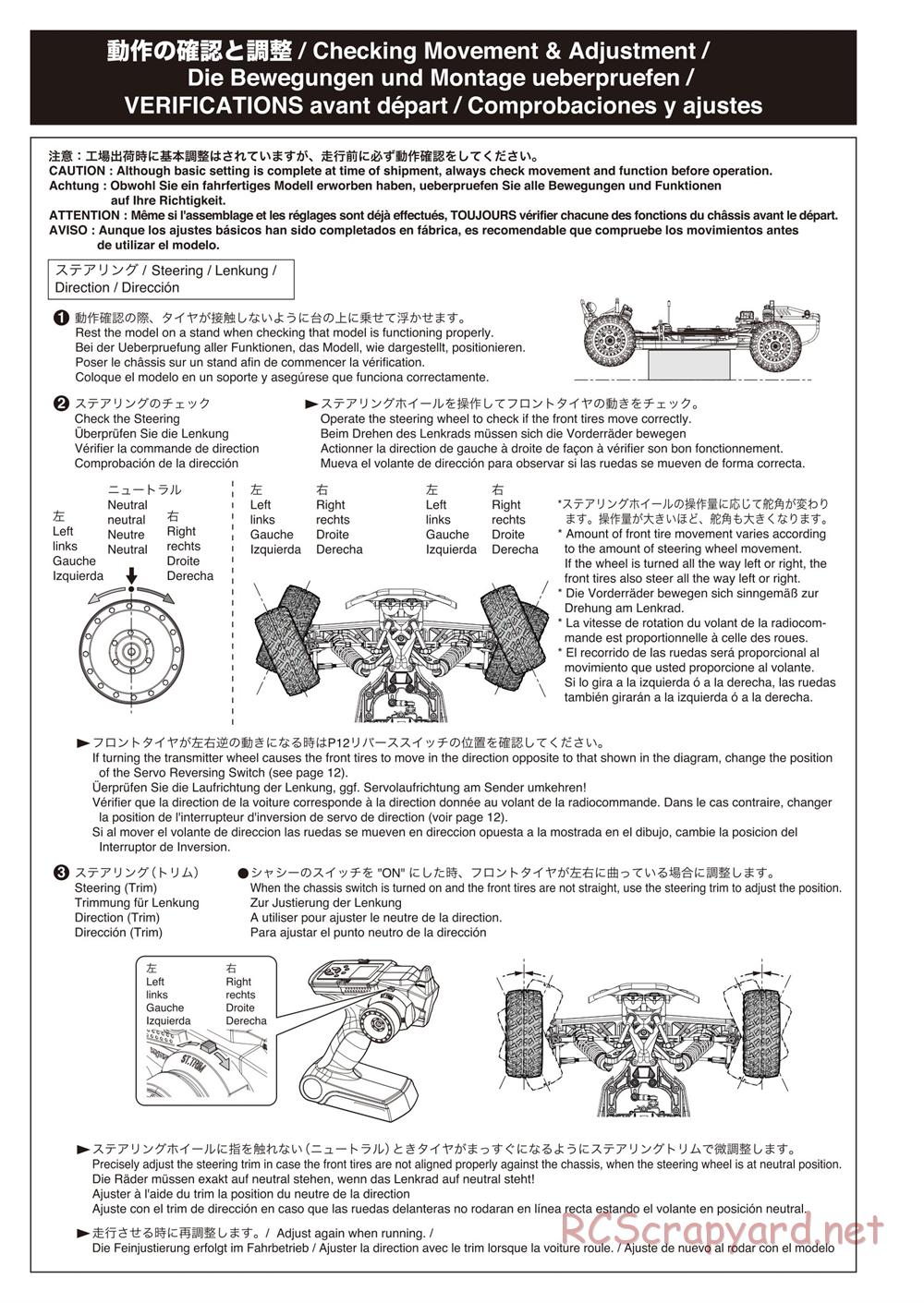 Kyosho - Scorpion B-XXL GP - Manual - Page 29