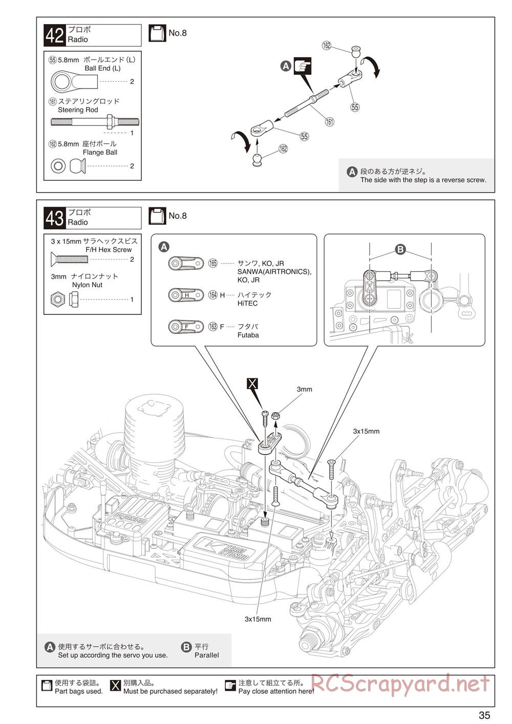 Kyosho - Inferno MP9 TKI4 - Manual - Page 35