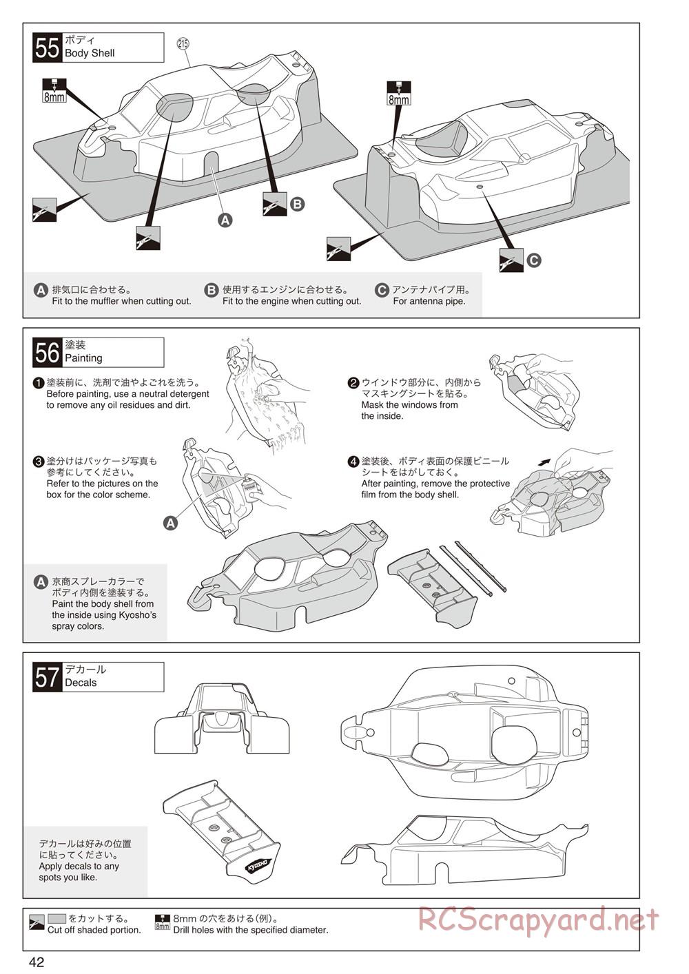 Kyosho - Inferno MP9 TKI4 - Manual - Page 42