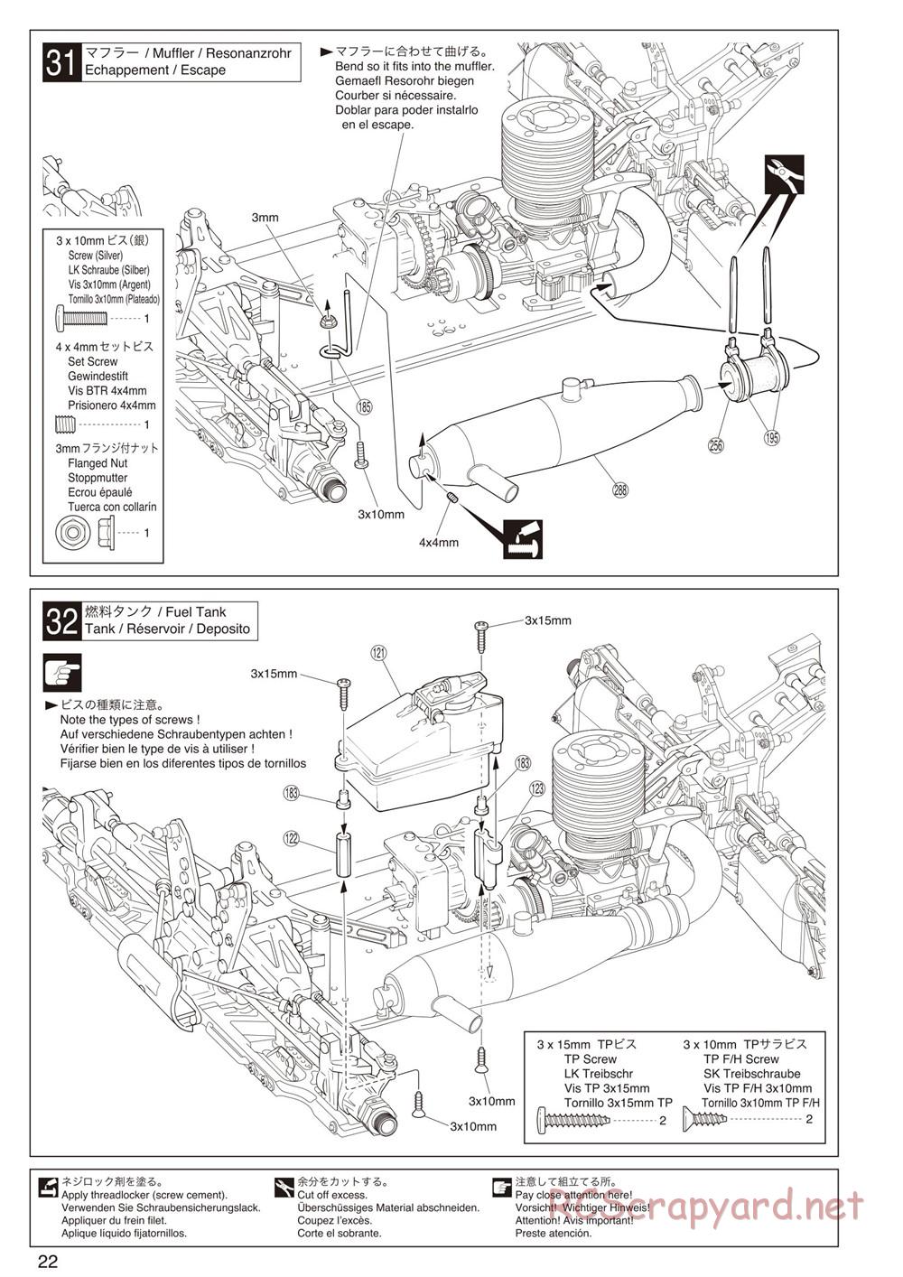 Kyosho - Inferno NEO ST Race Spec - Manual - Page 22