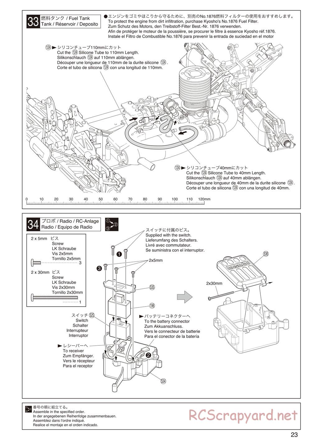 Kyosho - Inferno NEO ST Race Spec - Manual - Page 23
