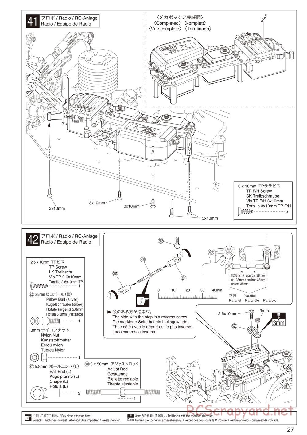 Kyosho - Inferno NEO ST Race Spec - Manual - Page 27
