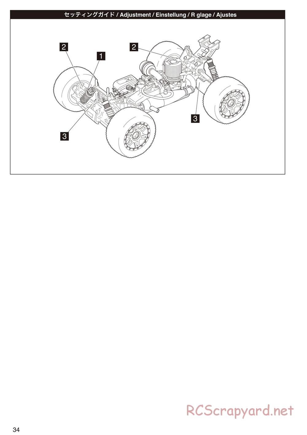 Kyosho - Inferno NEO ST Race Spec - Manual - Page 34