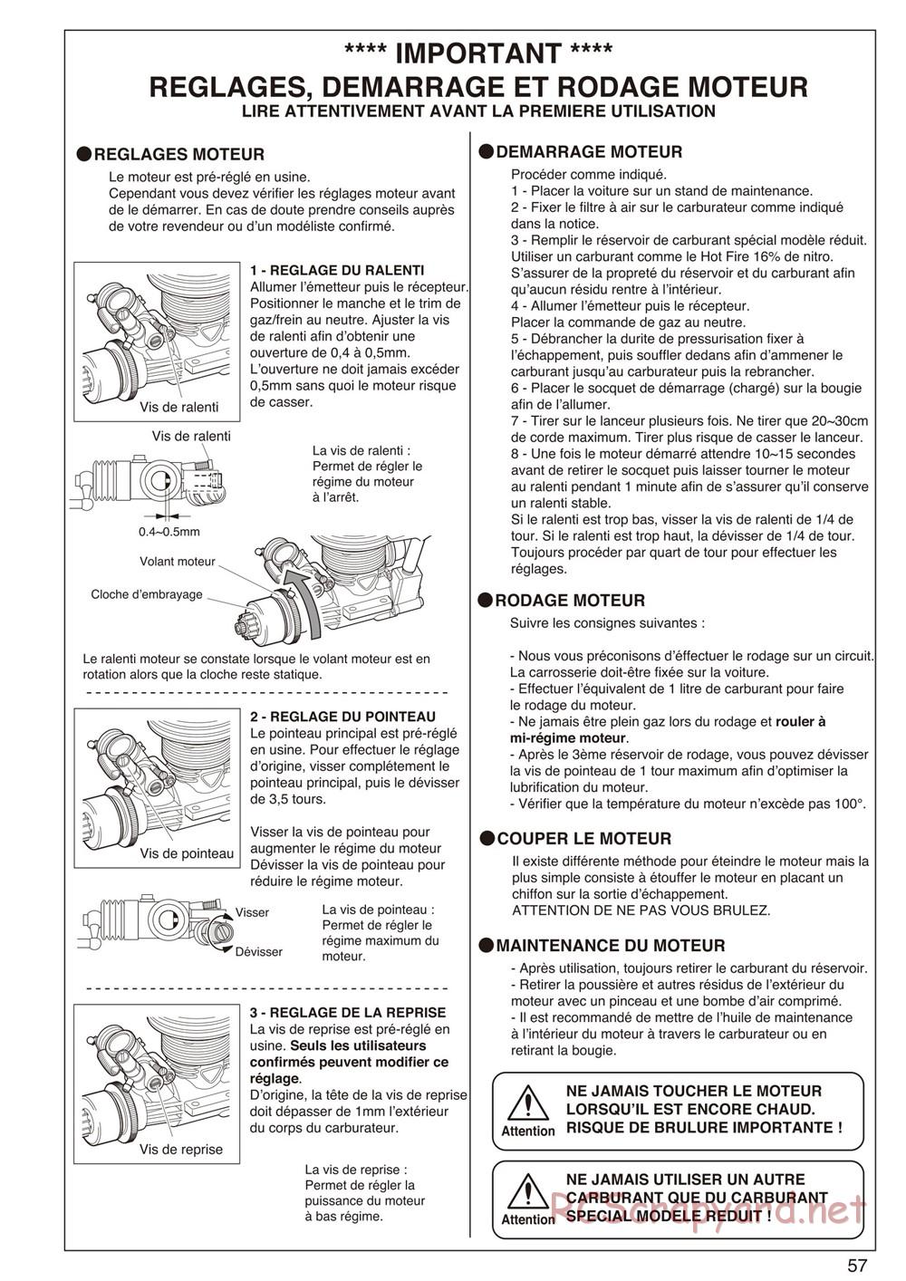 Kyosho - Inferno NEO ST Race Spec - Manual - Page 57