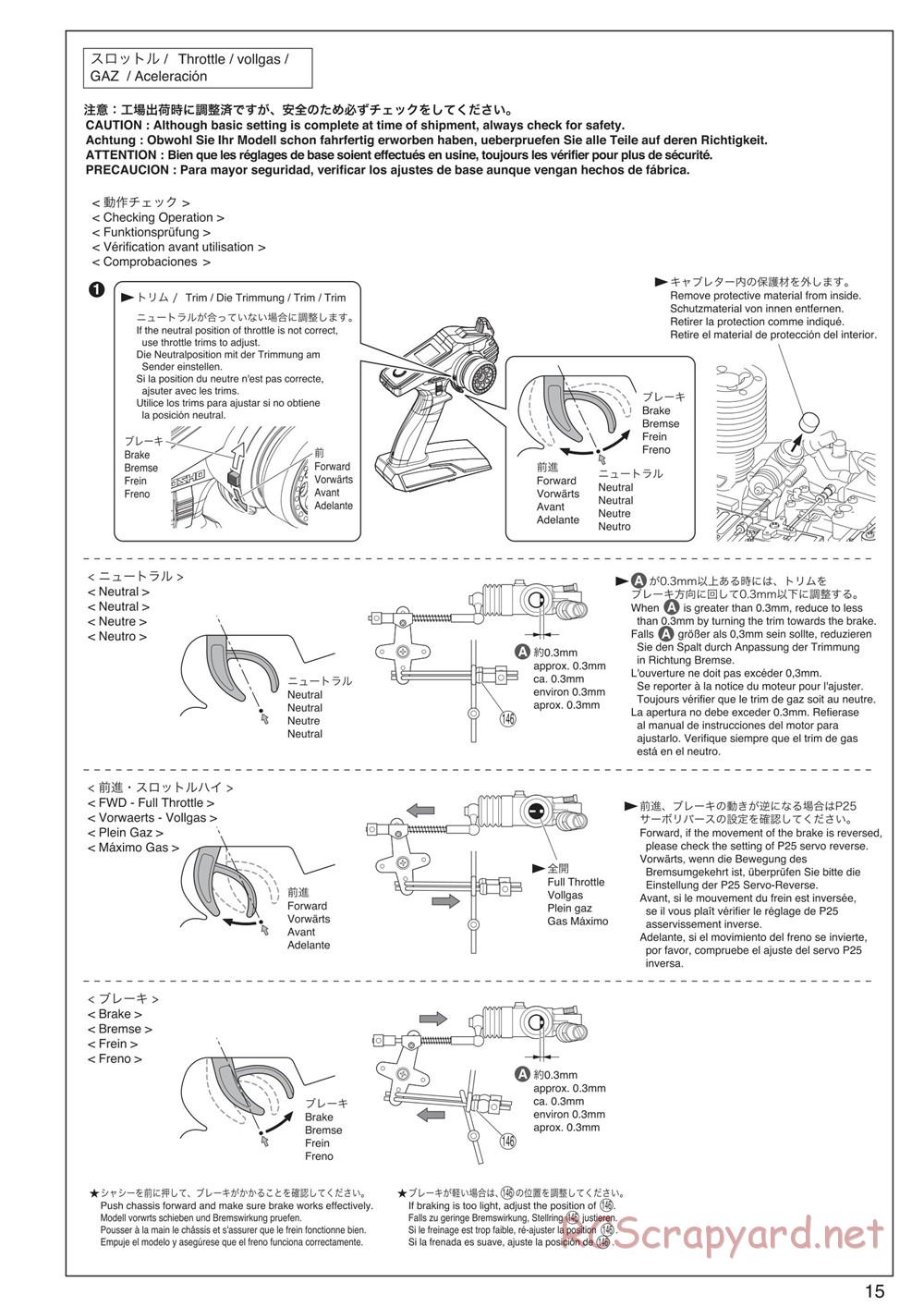 Kyosho - Inferno NEO ST Race Spec - Manual - Page 15