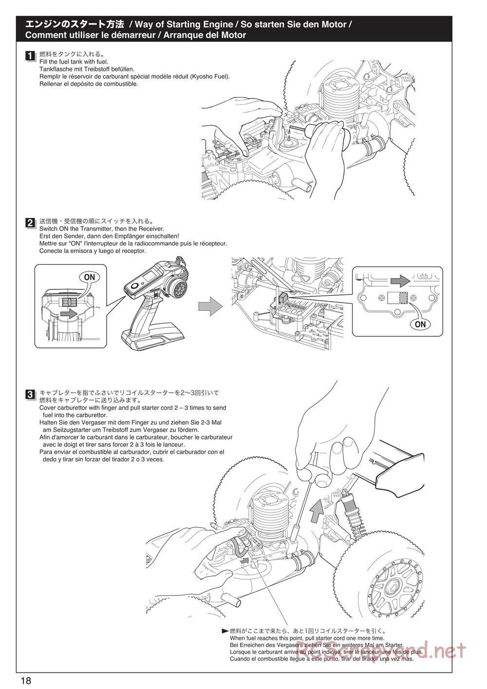 Kyosho - Inferno NEO ST Race Spec - Manual - Page 18
