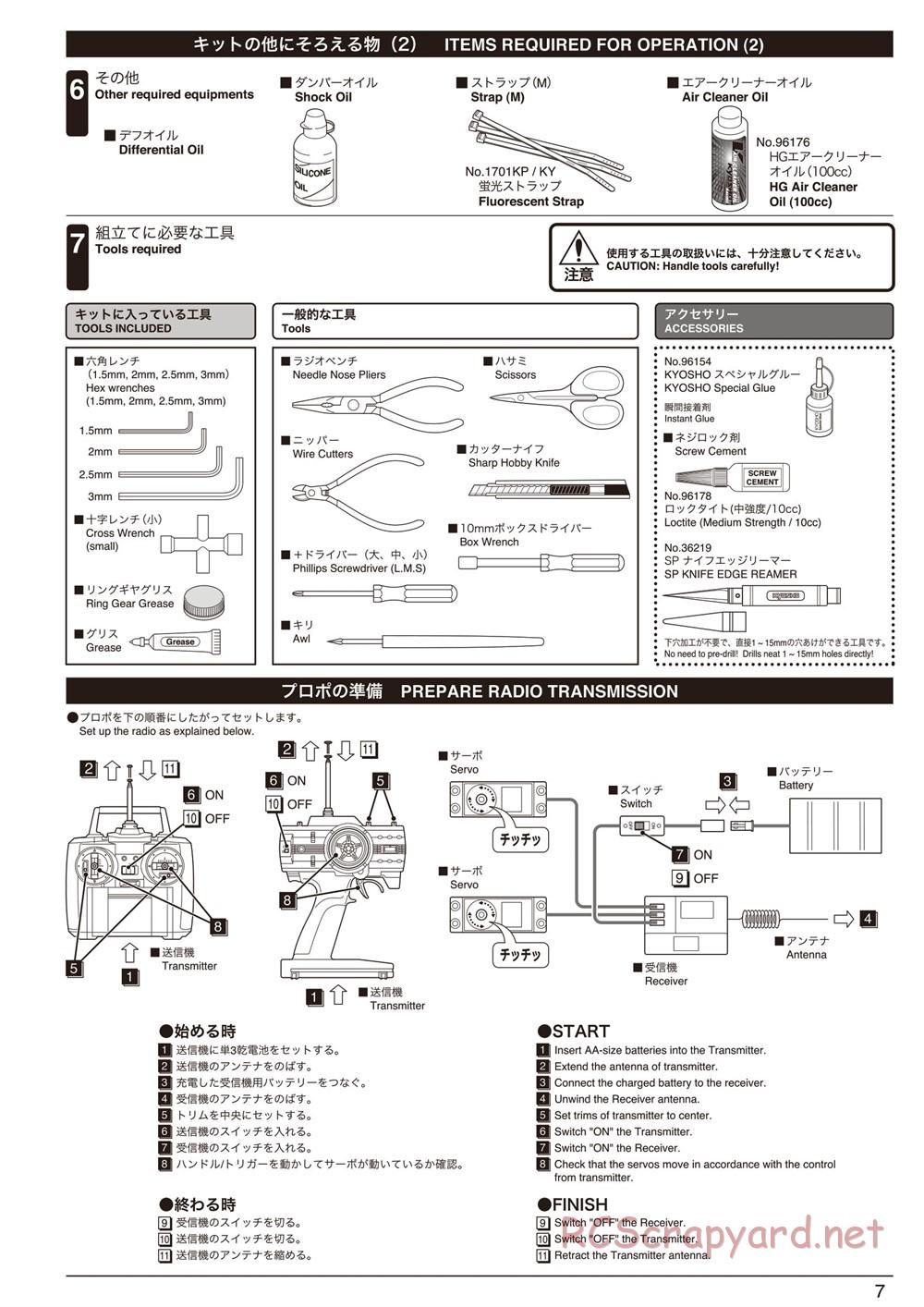 Kyosho - Inferno ST-RR Evo.2 - Manual - Page 11