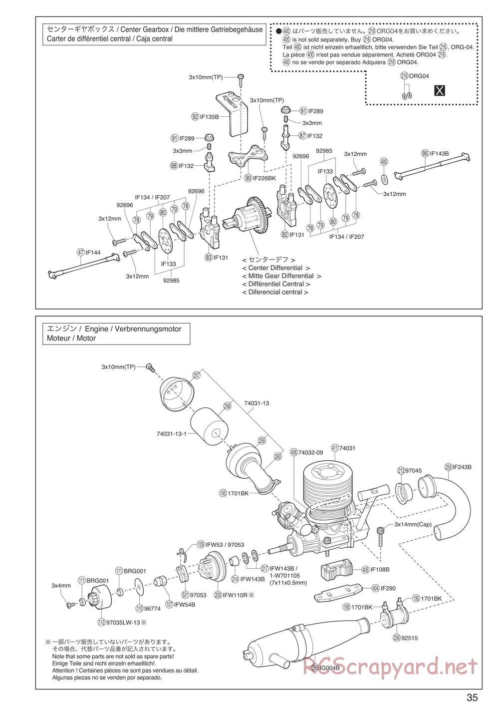Kyosho - Inferno Neo 3.0 - Exploded Views - Page 4