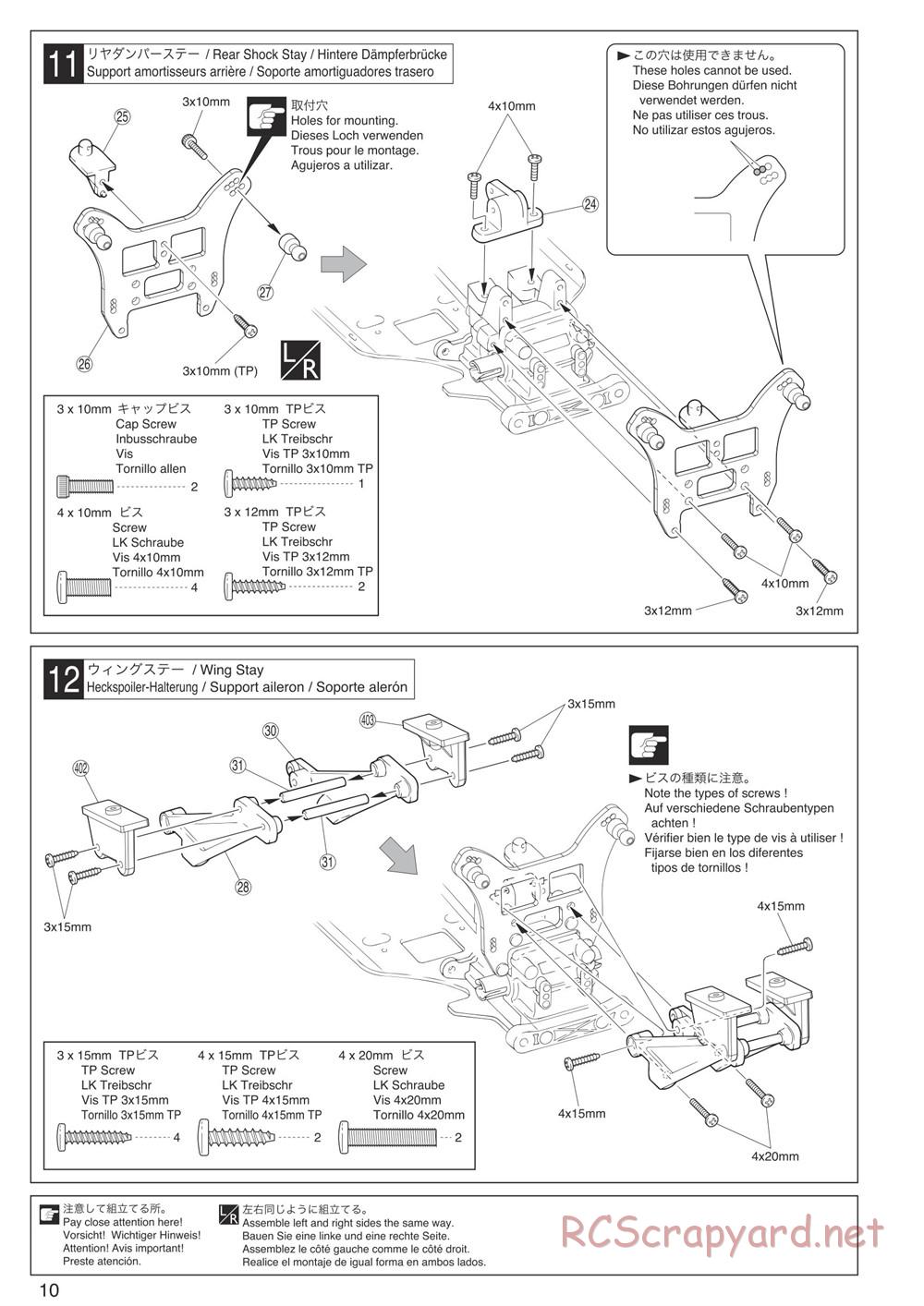 Kyosho - Inferno Neo 3.0 - Manual - Page 10