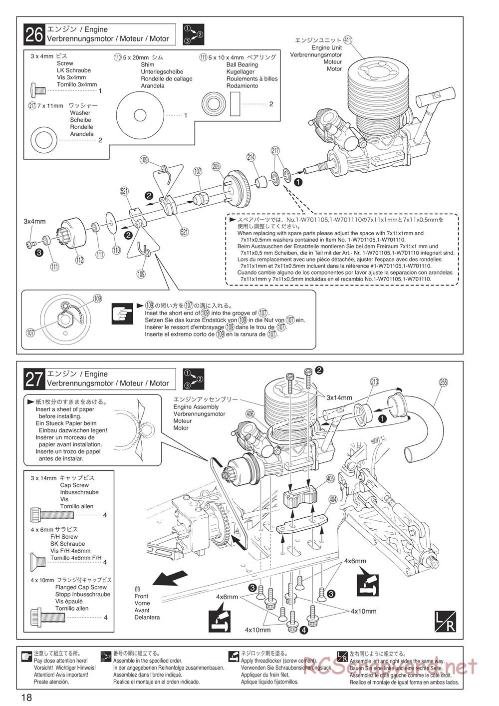 Kyosho - Inferno Neo 3.0 - Manual - Page 18