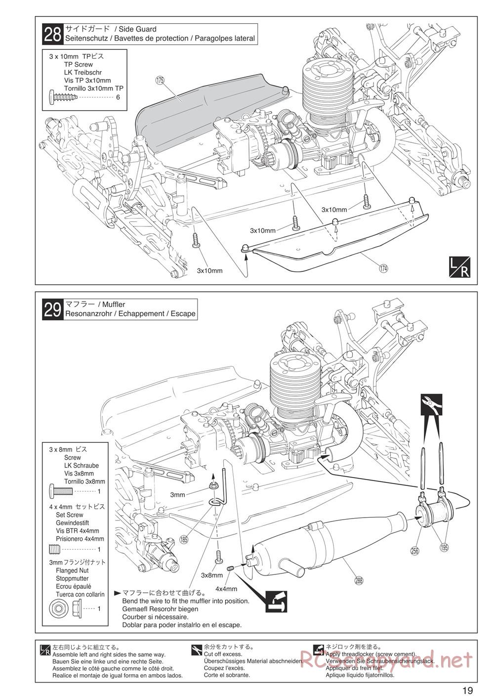 Kyosho - Inferno Neo 3.0 - Manual - Page 19