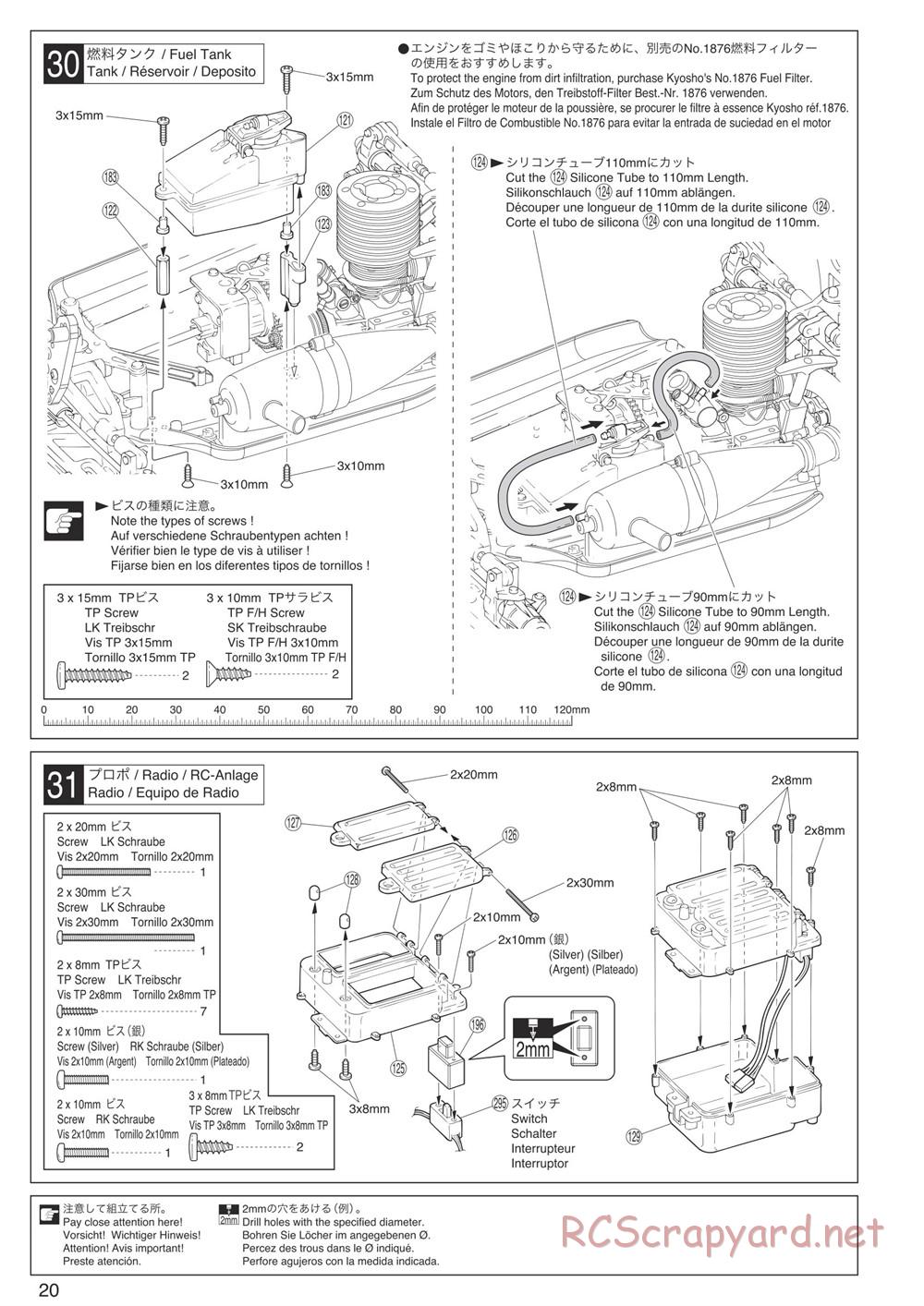 Kyosho - Inferno Neo 3.0 - Manual - Page 20