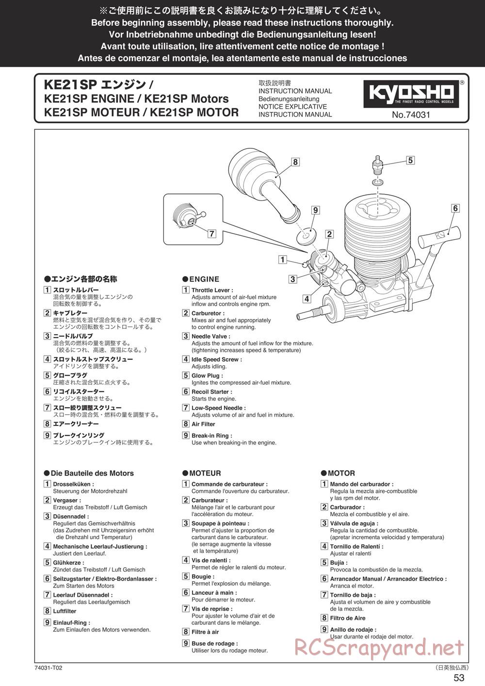 Kyosho - Inferno Neo 3.0 - Manual - Page 52