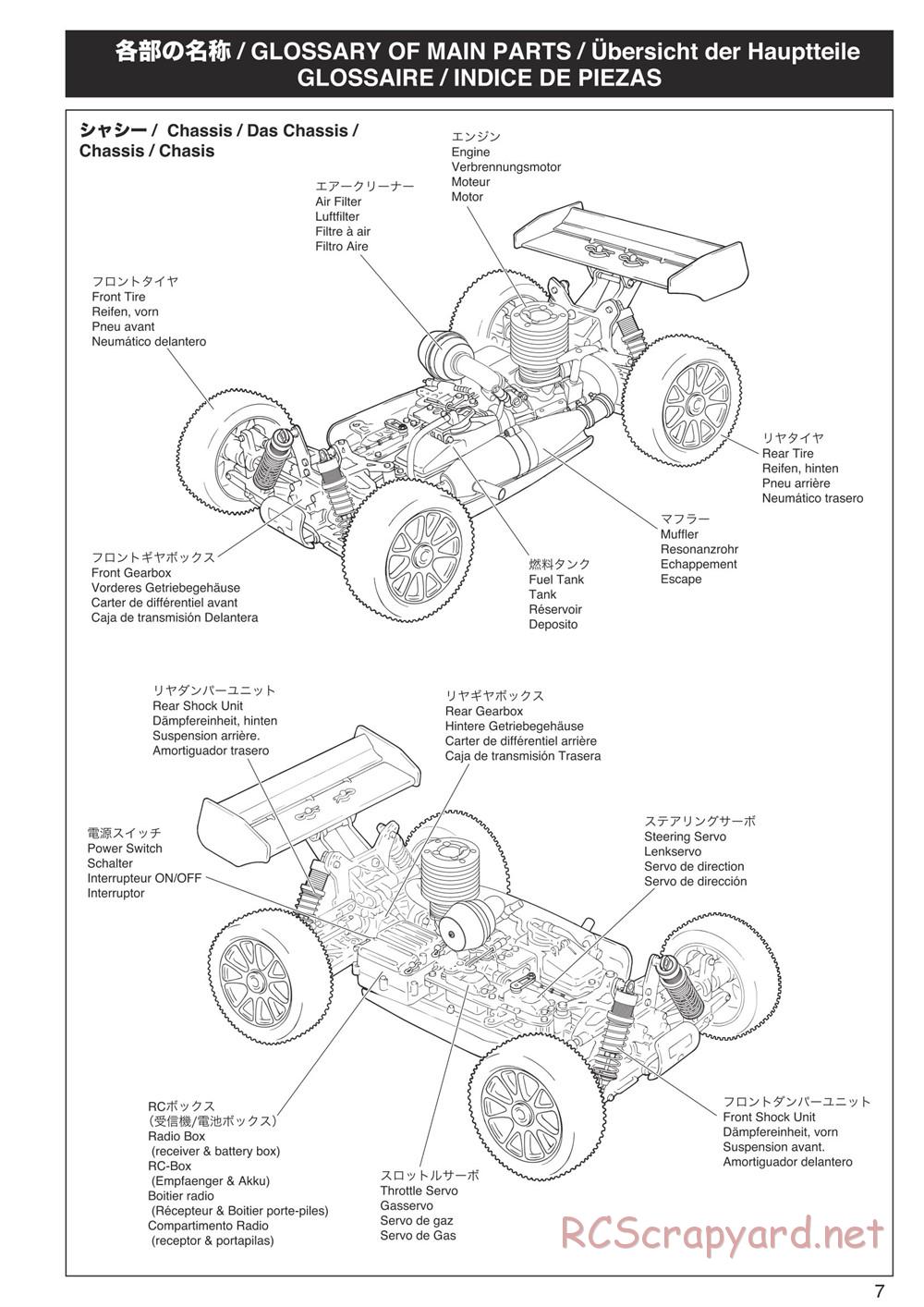 Kyosho - Inferno Neo 3.0 - Manual - Page 7