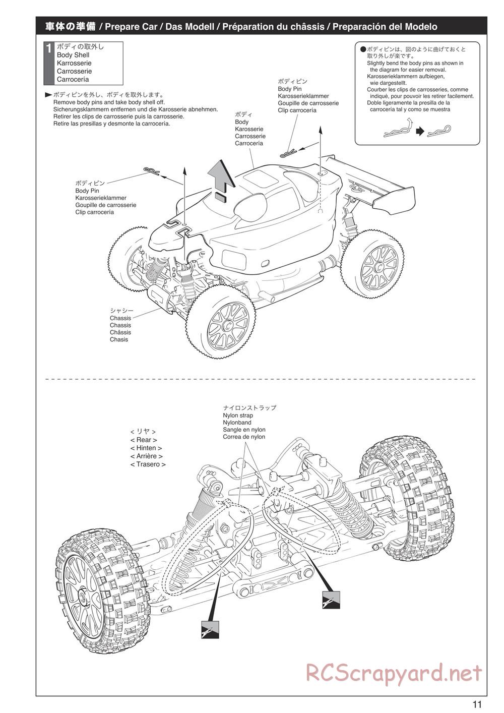 Kyosho - Inferno Neo 3.0 - Manual - Page 11