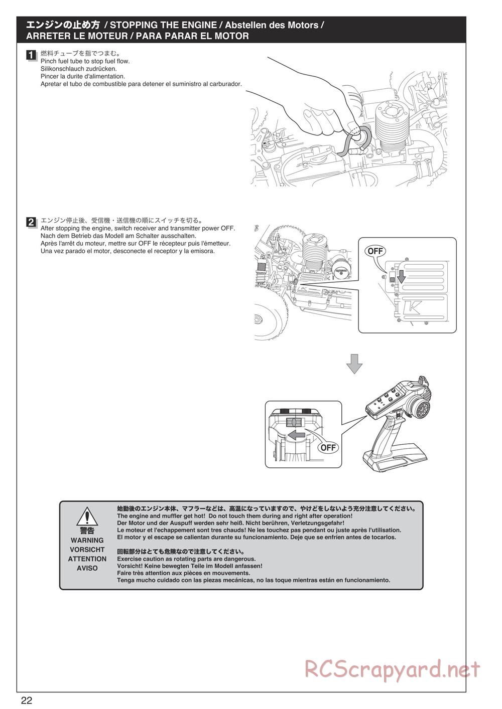 Kyosho - Inferno Neo 3.0 - Manual - Page 22