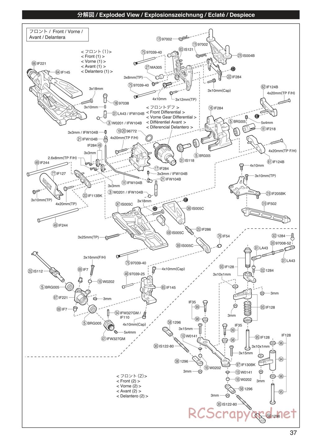 Kyosho - Inferno Neo ST 3.0 - Exploded Views - Page 2