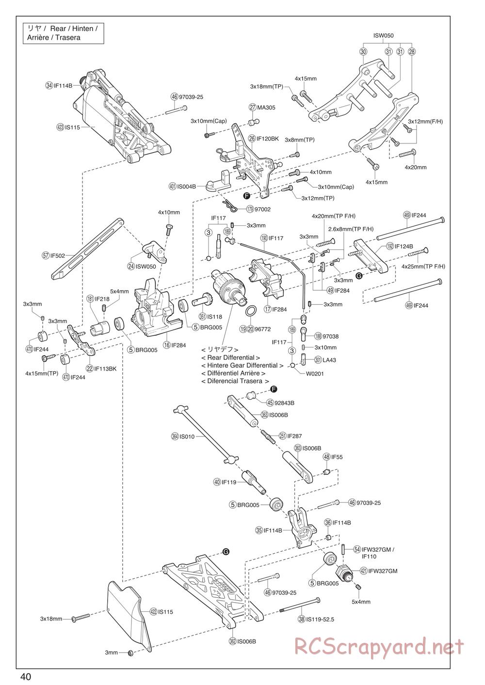 Kyosho - Inferno Neo ST 3.0 - Exploded Views - Page 5