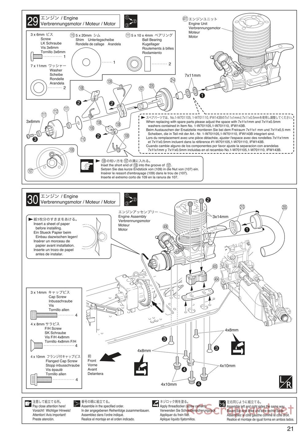Kyosho - Inferno Neo ST 3.0 - Manual - Page 21