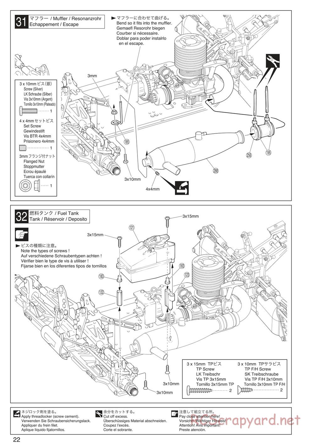 Kyosho - Inferno Neo ST 3.0 - Manual - Page 22