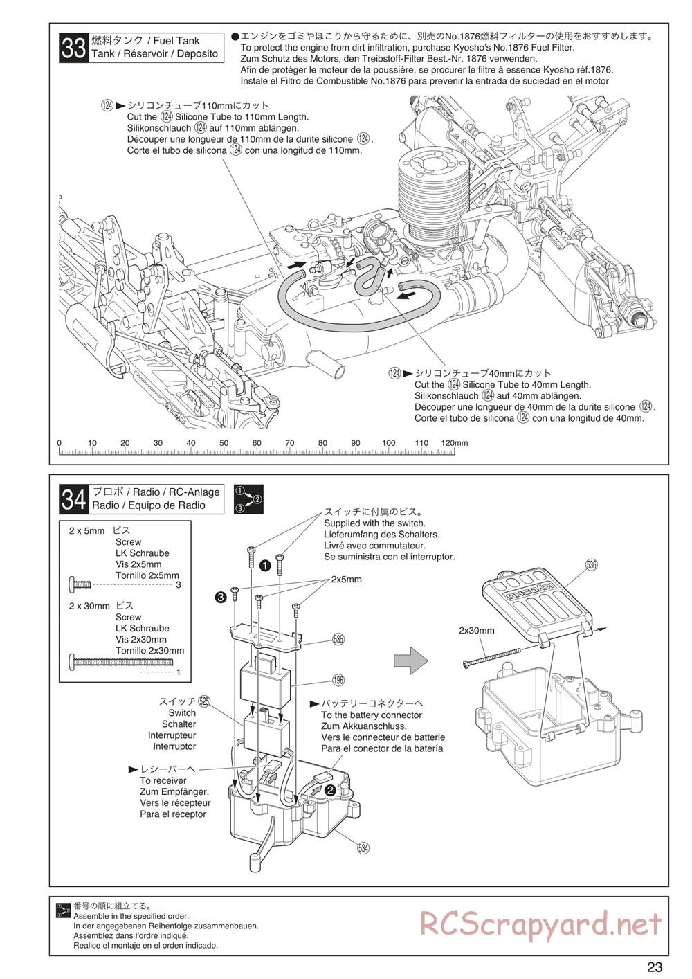 Kyosho - Inferno Neo ST 3.0 - Manual - Page 23