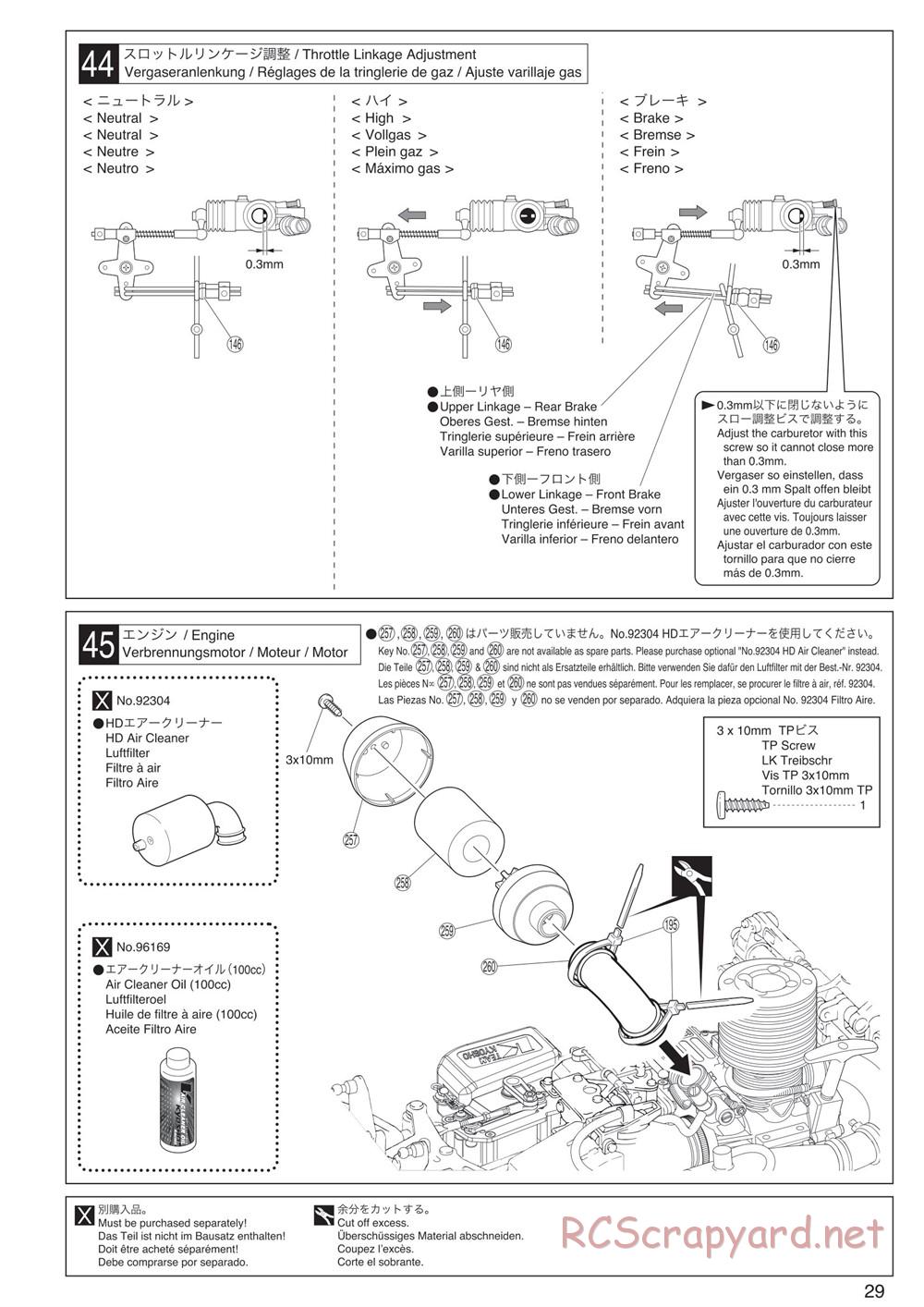 Kyosho - Inferno Neo ST 3.0 - Manual - Page 29