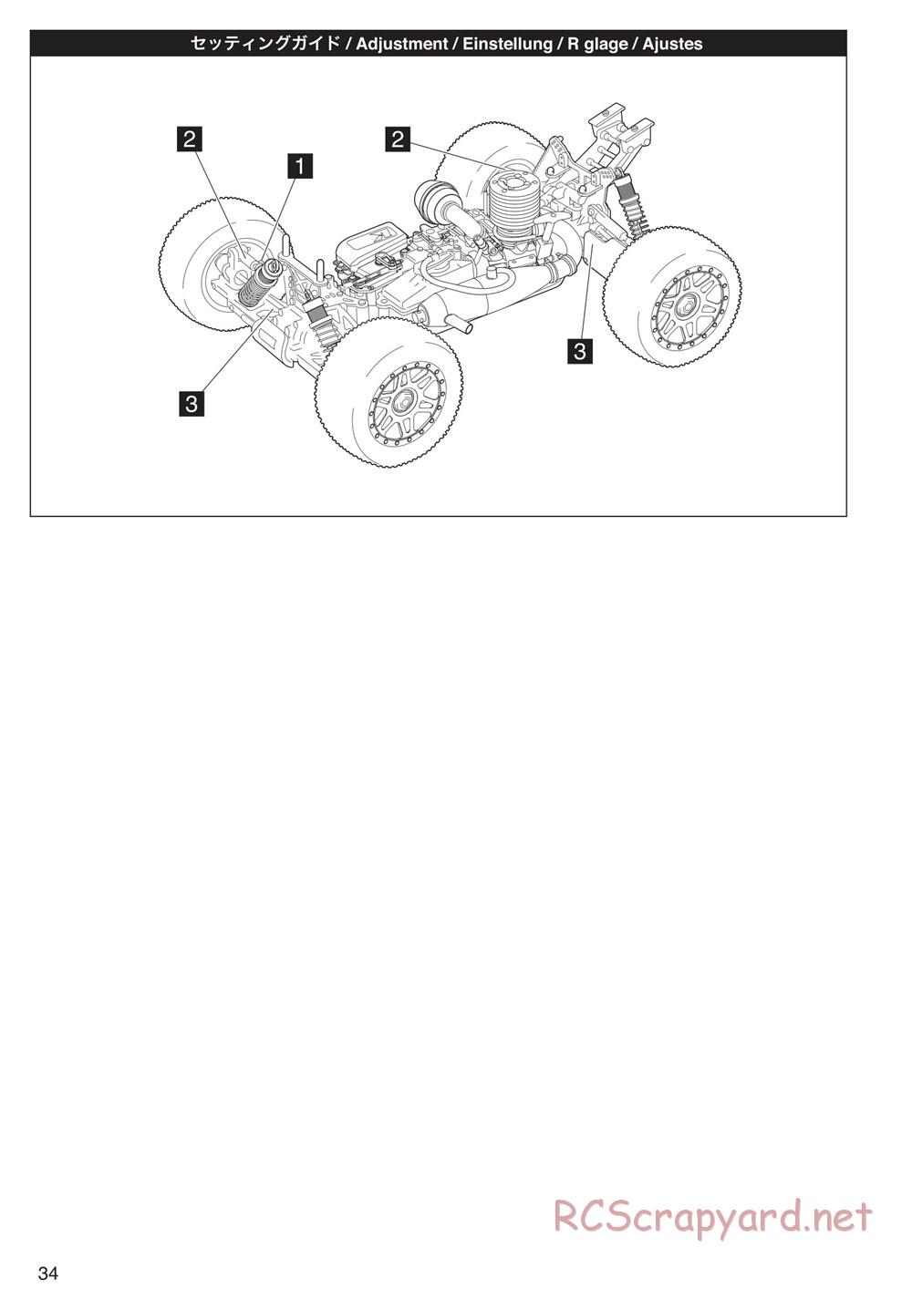 Kyosho - Inferno Neo ST 3.0 - Manual - Page 34