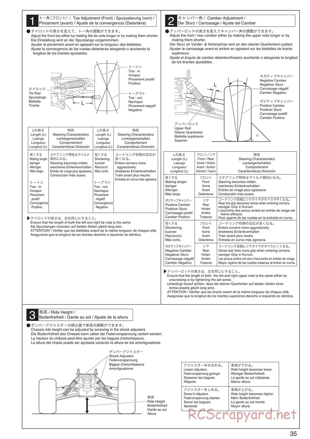 Kyosho - Inferno Neo ST 3.0 - Manual - Page 35