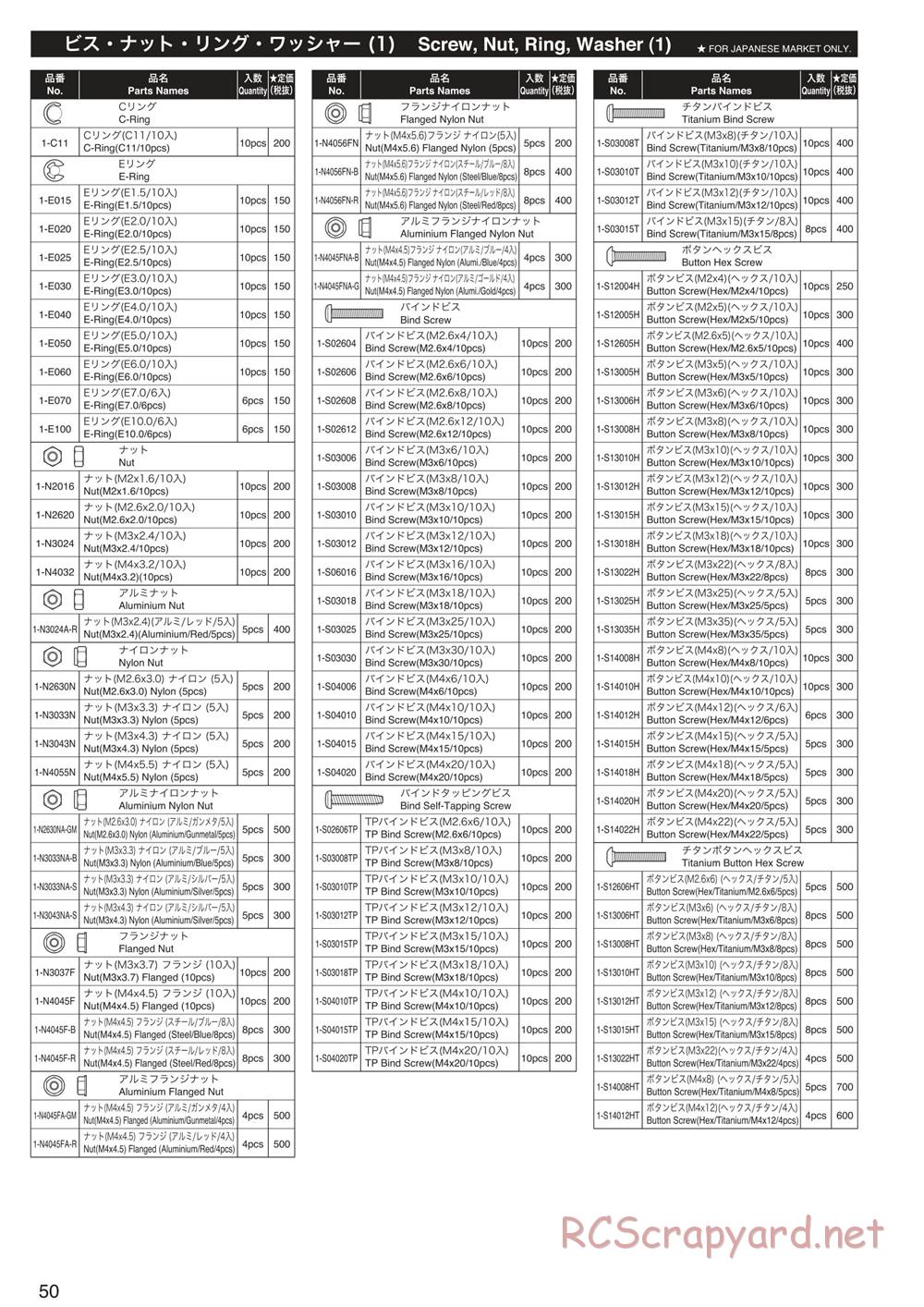 Kyosho - Inferno Neo ST 3.0 - Manual - Page 50