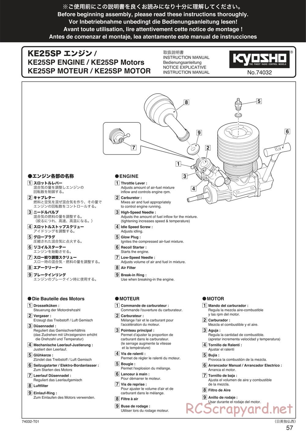 Kyosho - Inferno Neo ST 3.0 - Manual - Page 57