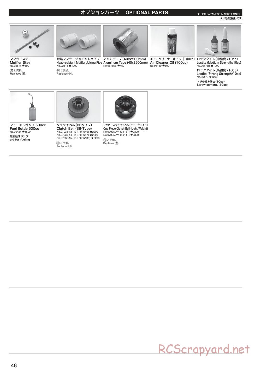 Kyosho - Inferno Neo ST 3.0 - Parts List - Page 5