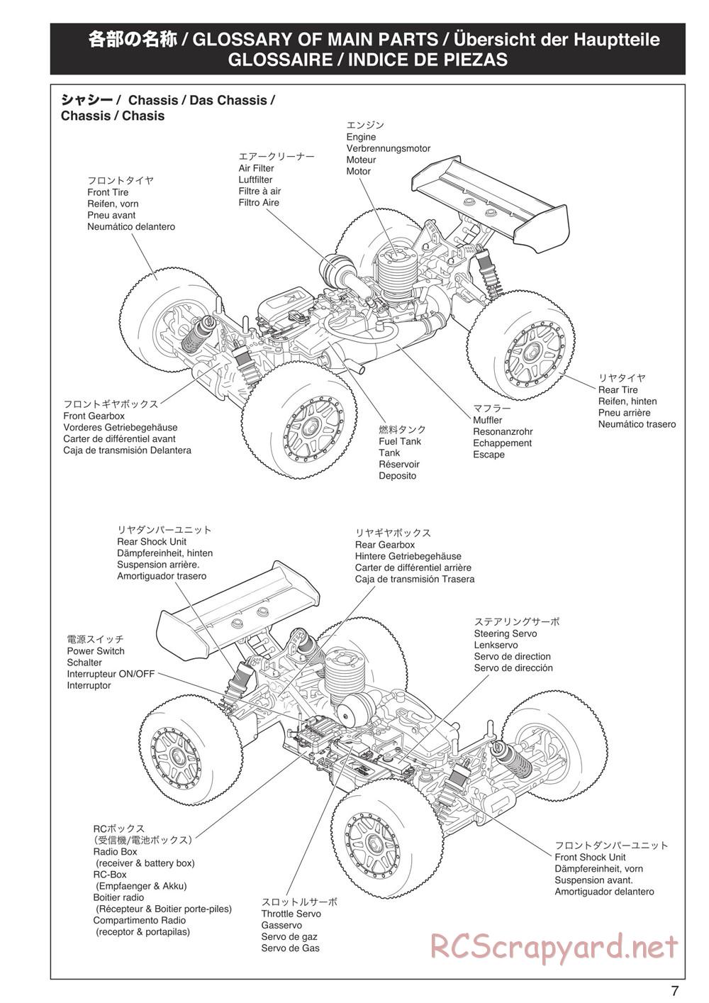 Kyosho - Inferno Neo ST 3.0 - Manual - Page 7