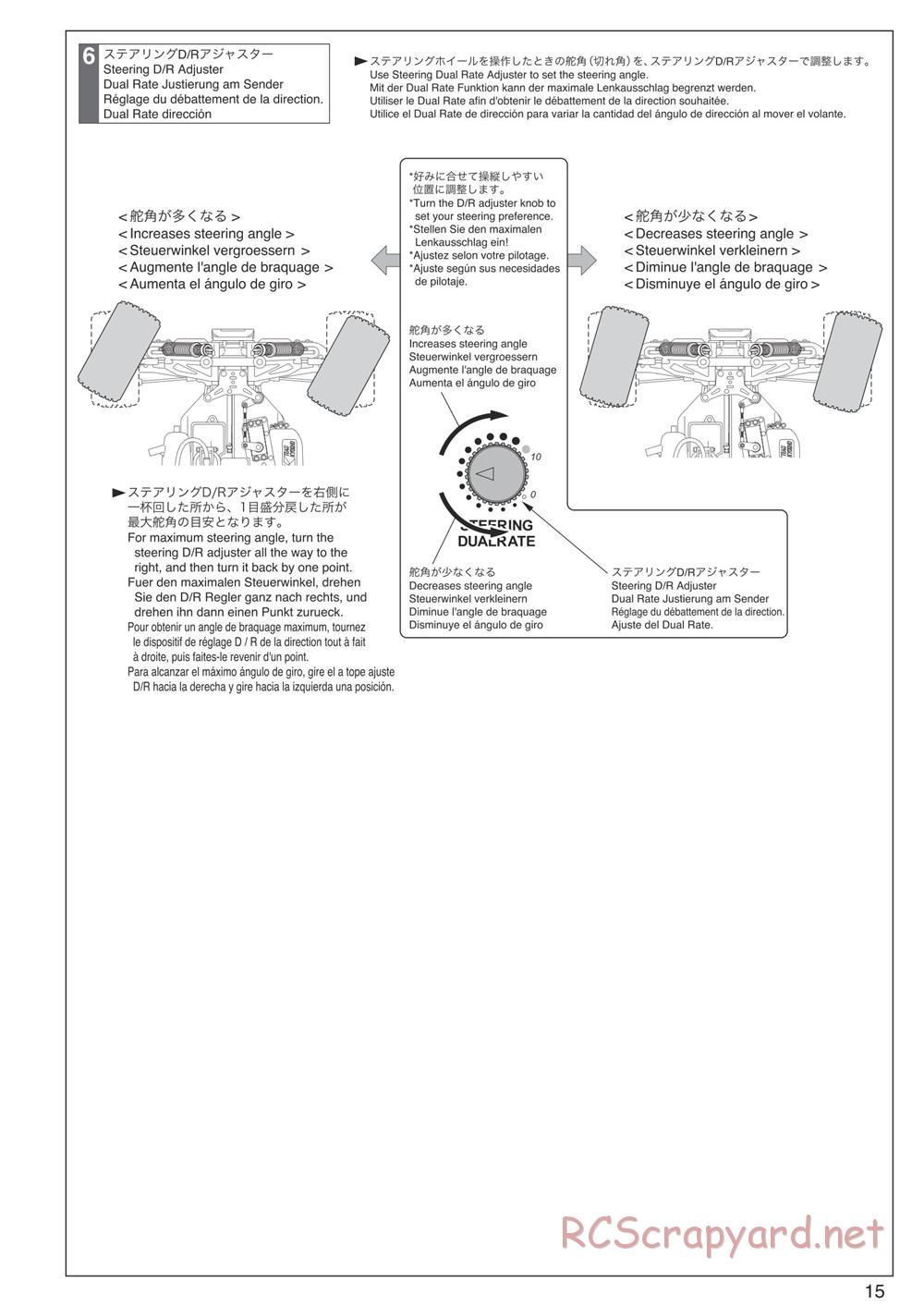 Kyosho - Inferno Neo ST 3.0 - Manual - Page 15