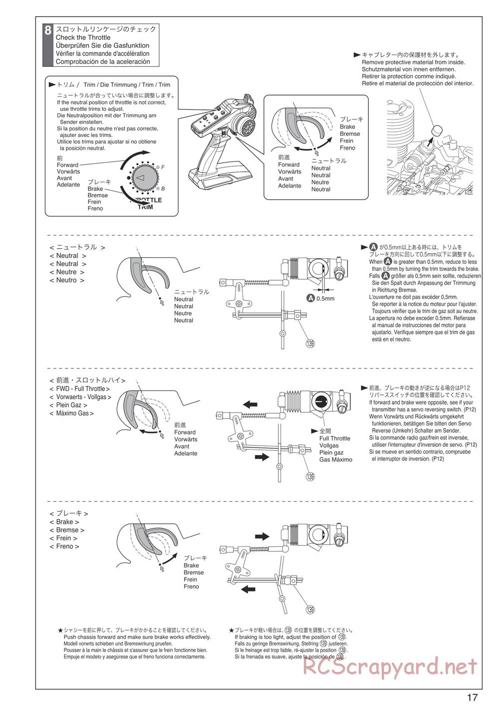 Kyosho - Inferno Neo ST 3.0 - Manual - Page 17